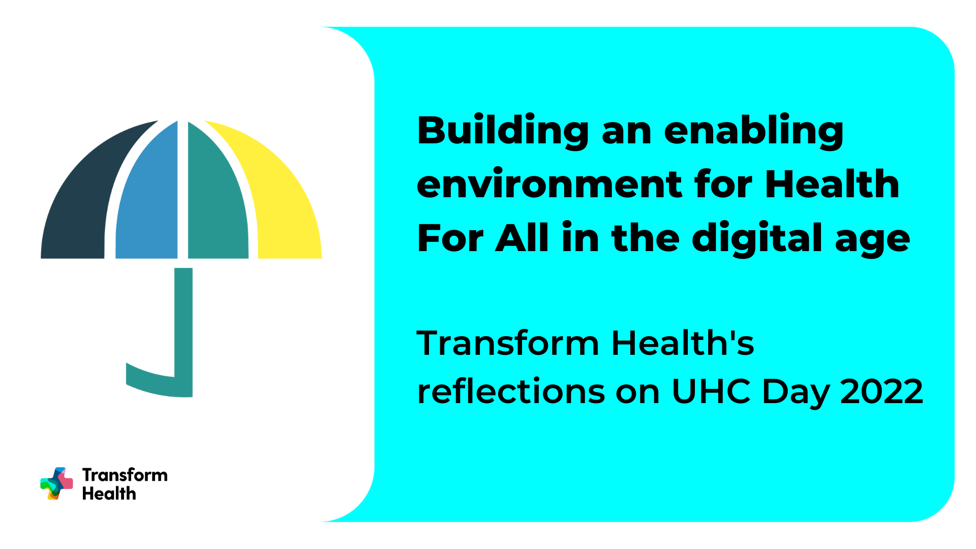 Building an enabling environment for Health For All in the digital age